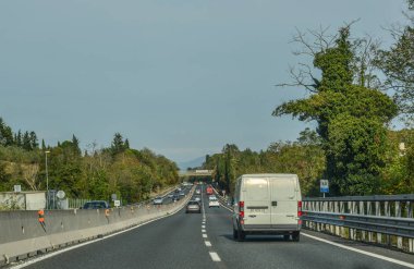 Roma'da Otoyol, İtalya 