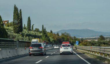 Roma'da Otoyol, İtalya 