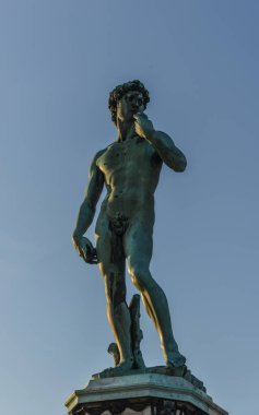 Piazzale Michelangelo'da David Heykeli