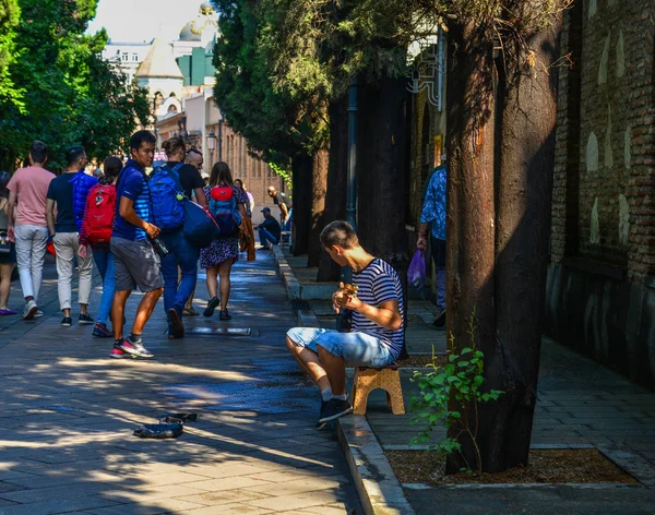 Centro histórico de Tiflis, Georgia — Foto de Stock