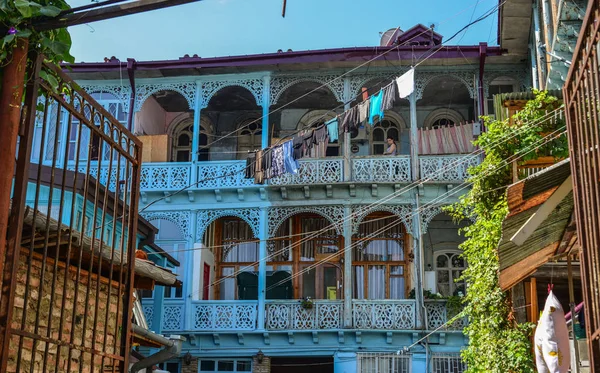 Casco antiguo en Tiflis, Georgia —  Fotos de Stock