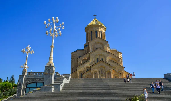 Собор Святої Трійці Тбілісі, Грузія — стокове фото