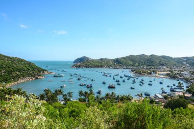 Güneşli günde güzel deniz 