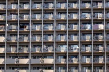 Tokyo, Japonya 'daki modern binalar
