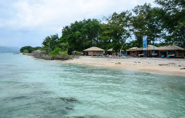 Paysage marin des îles Gili en Indonésie — Photo