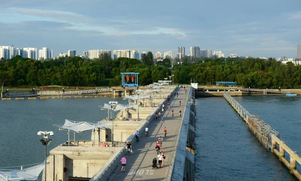 Marina Barrage in Singapore — Stock Photo, Image