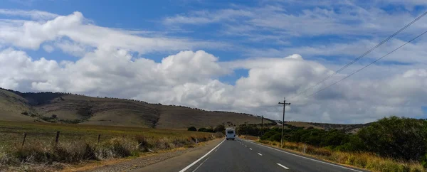 Avustralya'da dağ yolu — Stok fotoğraf