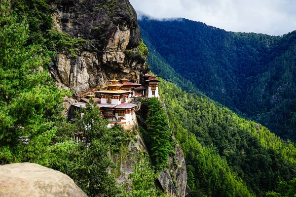 Paro Taktsang (Tiger Nest) w Bhutanie — Zdjęcie stockowe