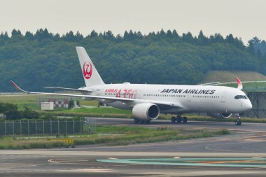 Tokyo Narita Havalimanı 'nda yolcu uçağı 