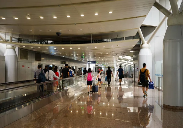 Capital nemzetközi repülőtér Pekingben, Kínában — Stock Fotó