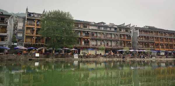 Fenghuang (phönix) antike stadt in china — Stockfoto