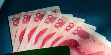 100 Renminbi (Rmb) banknotlar 