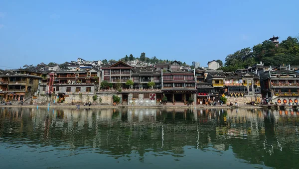 Fenghuang stare miasto w Hunan, Chiny — Zdjęcie stockowe