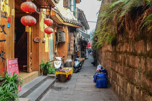 Fenghuang Old Town hediyelik eşya satış — Stok fotoğraf