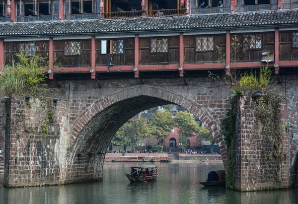 Fenghuang oude stad in Hunan, China — Stockfoto