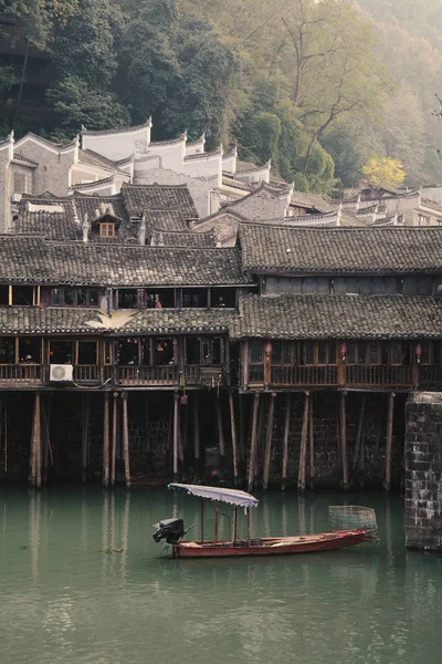 Fenghuang, staré město v Hunan, Čína — Stock fotografie