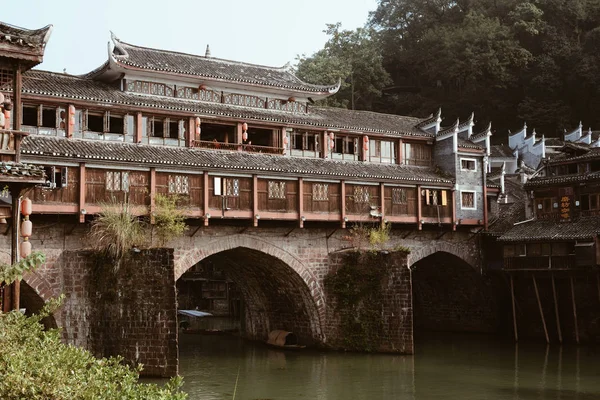 Παλιά πόλη φενγκουάνγκ σε Χουνάν, Κίνα — Φωτογραφία Αρχείου