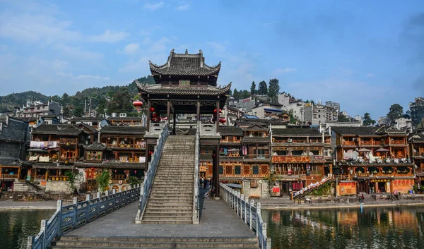 Fenghuang Old Town a Hunan, Cina — Foto Stock