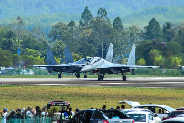 Malezyjskie siły powietrzne Sukhoi Su-30 MKM — Zdjęcie stockowe