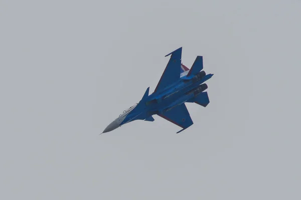 Cavalieri russi Su-30SM jet da combattimento — Foto Stock