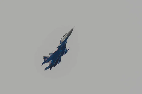 러시아 기사 Su-30sm 전투기 — 스톡 사진