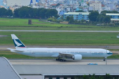 Uçak- Saygon Airport, Vietnam 