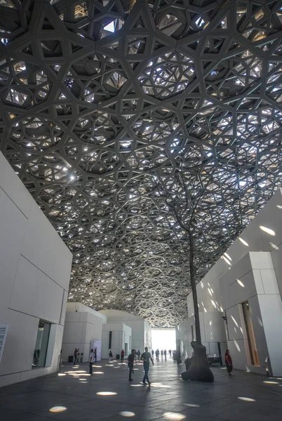 Muzeum Louvru Abú Dhabi, UAE — Stock fotografie