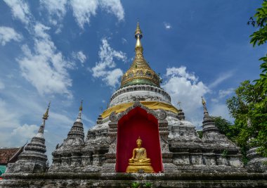 Chiang Mai'de Budist pagoda, Tayland 