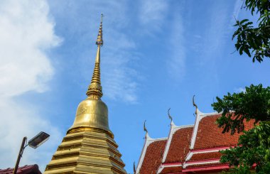Chiang Mai'de Budist pagoda, Tayland 