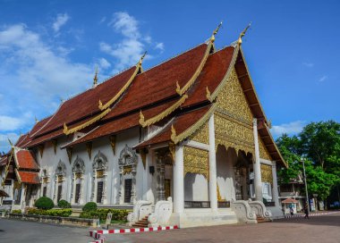 Chiang Mai'de Budist pagoda, Tayland 
