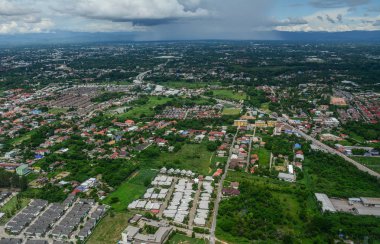 Chiang Mai, Tayland havadan görünümü