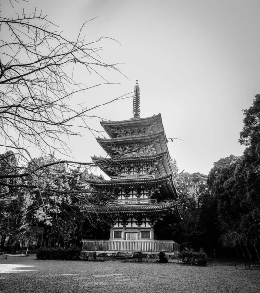 Chrám Toji v Kjótu, Japonsko — Stock fotografie