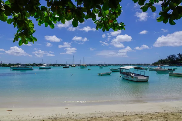 Paesaggio marino dell'isola di mauritius — Foto Stock