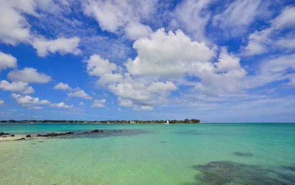 Meereslandschaft der Insel Mauritius — Stockfoto