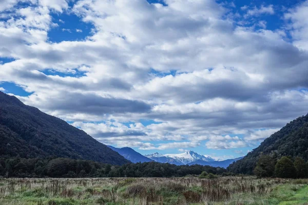 Ορεινό τοπίο της Νέας Ζηλανδίας — Φωτογραφία Αρχείου