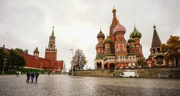 Собор Василия Блаженного на Красной площади — стоковое фото