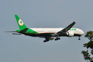 Bangkok Havaalanı yolcu uçağı 