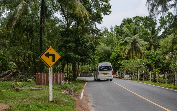 Route rurale à Phuket, Thaïlande — Photo
