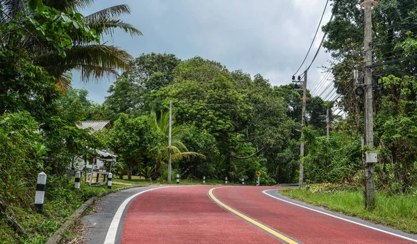 Landstraße in Phuket, Thailand — Stockfoto