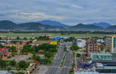 Da Nang 'ın şehir manzarası, Vietnam