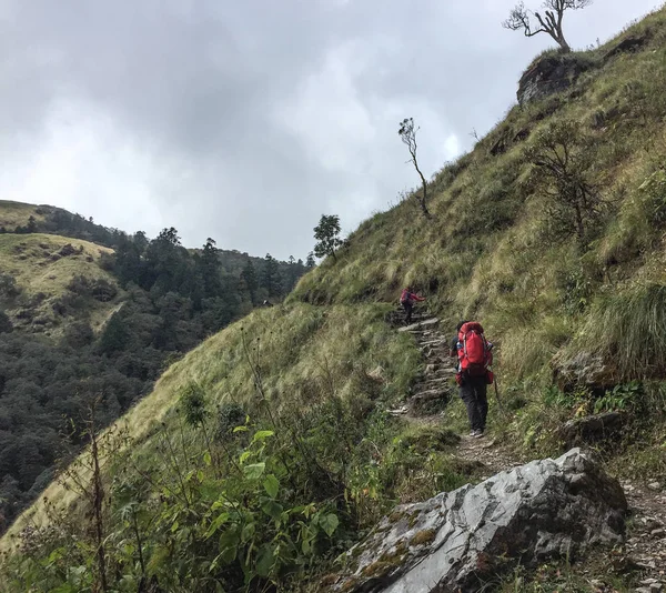 Annapurna Circuit Trekking in Pokhara, Nepal — Stockfoto