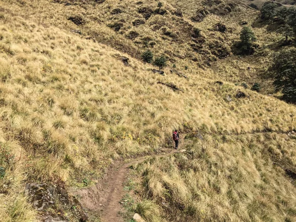 Annapurna Circuit trekking itt Pokhara, Nepál — Stock Fotó