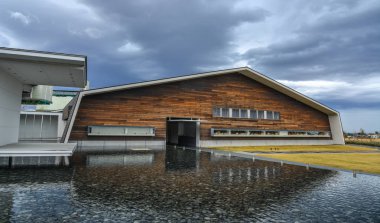 Bir eko-tatil köyünün ahşap mimarileri