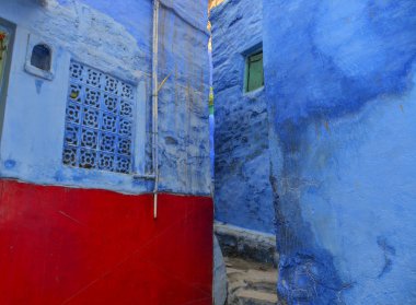 Jodhpur, Hindistan'daki eski binalar 