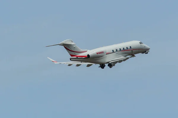 Langkawi Malesia Mar 2019 Bombardiere 100 1A10 Challenger 350 Velivolo — Foto Stock