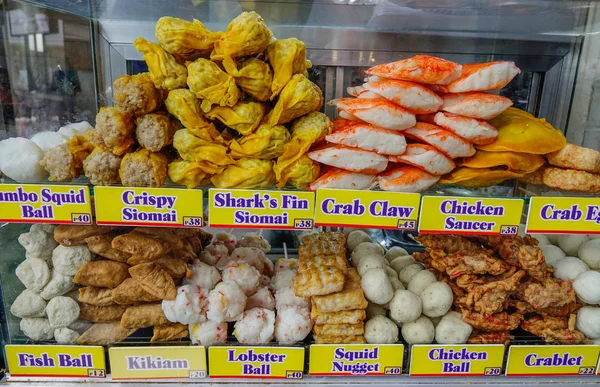 Street Foods i Manila, Filippinerna — Stockfoto