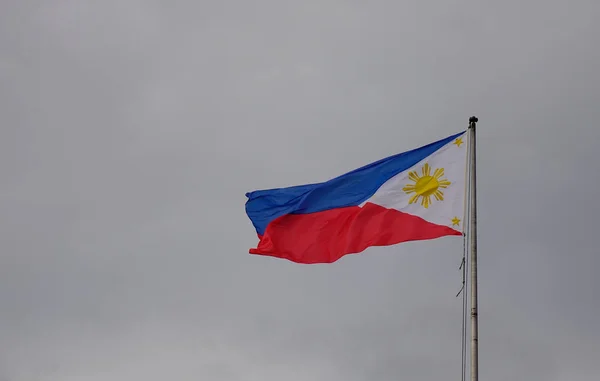Fülöp-szigeteki zászló — Stock Fotó