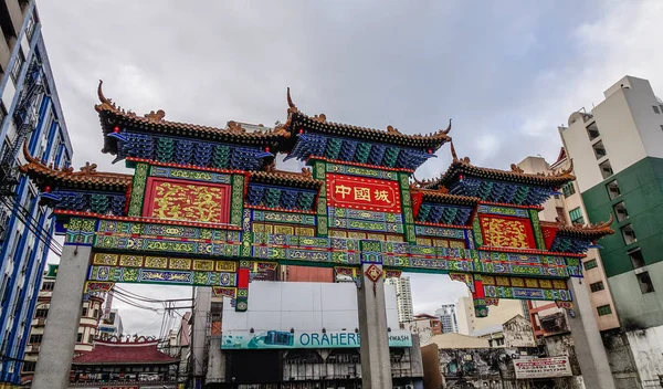 Chinatown in Manila, Filipinler — Stok fotoğraf