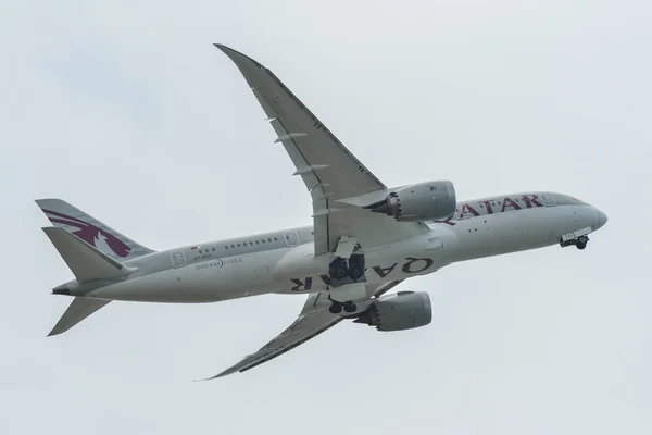 Phuket Tailandia Abril 2018 Bci Qatar Airways Boeing 787 Dreamliner — Foto de Stock