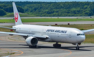 Hokkaido Yeni Chitose Havaalanı'nda uçak